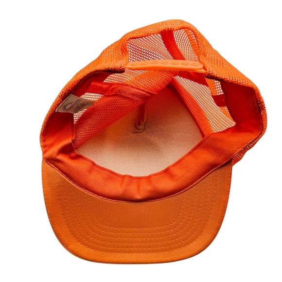 VTG Gulf Oil Au Jeu Snapback Trucker Hat Cap - Picture 7 of 8